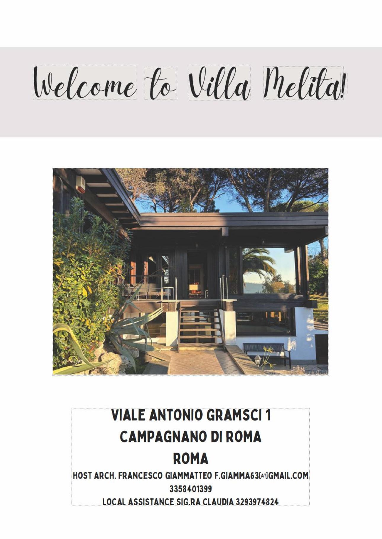 Villa Melita Gia Villa Marzia กัมปาญญาโน ดิ โรมา ภายนอก รูปภาพ